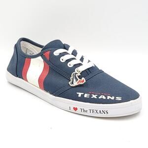 The Bradford Exchange Houston Texans NFL Women Sneakers Size US 10 Navy Blue